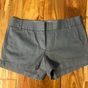 J. Crew Dark Grey Chino shorts
